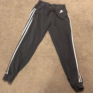 Dark grey adidas joggers - make an offer